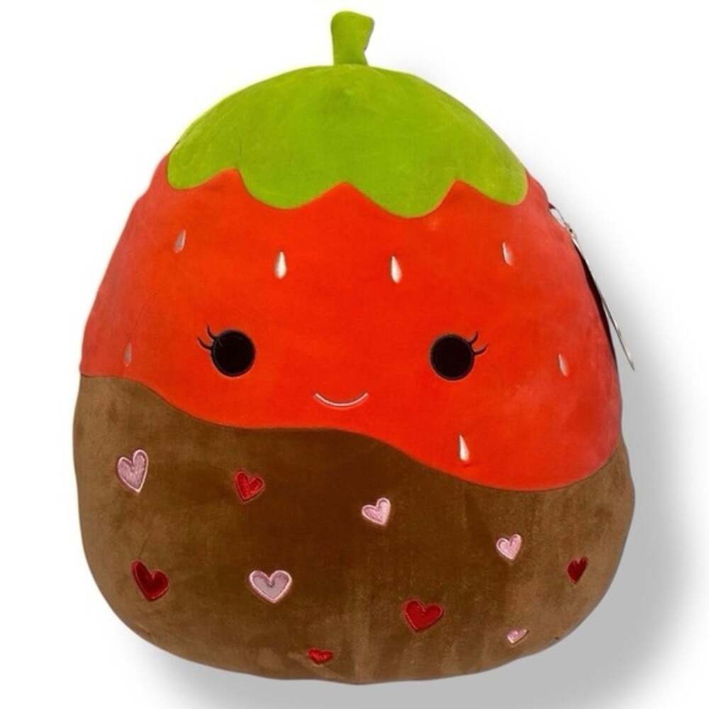 Squishmallows Scarlet 20" Chocolate Dipped Strawberry Plush